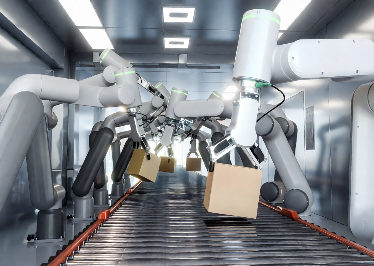 AeroGrip Pro Series - High-Speed Multi-Arm Picking & Packing System