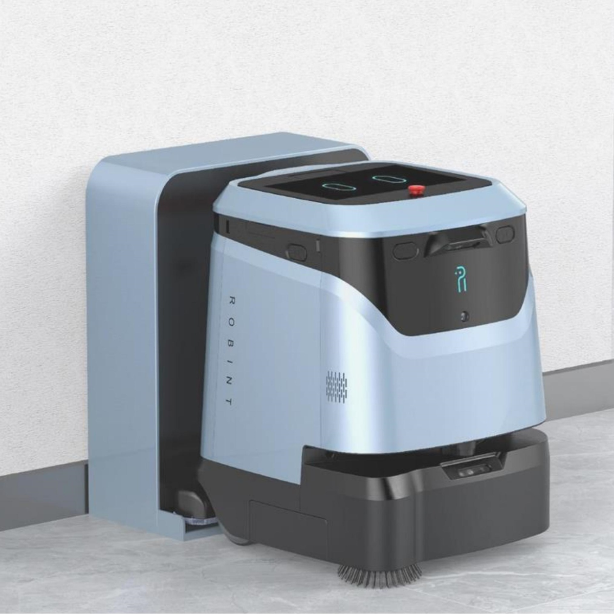 Auto Charge Tile Marble Robotic Floor Scrubber for Hotel Autonomous Industrial Floor Cleaning Robot for Warehouse and Office