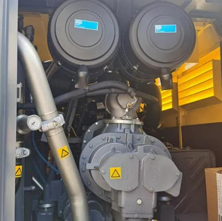 Y1200 Copco 15bar 38.6m3 Diesel Mobile Air Compressors 35 Bar 1363cfm Atlascopco Y1200 Cfm Compresor High Pressure