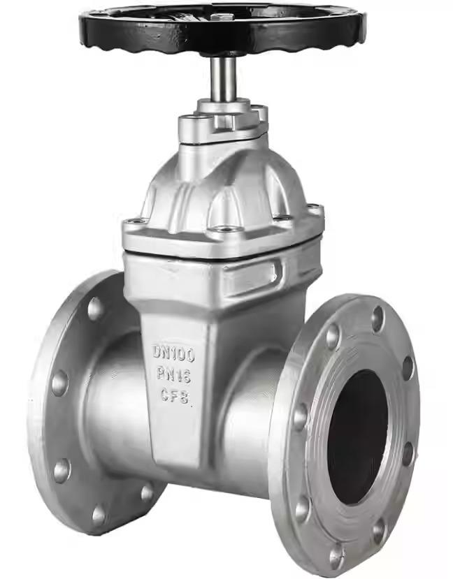Z45X-16P Stainless Steel 304 Manual Soft Seal Non-Rising Stem Gate Valve ISO9001/CE Certified for Drinking Water Pump
