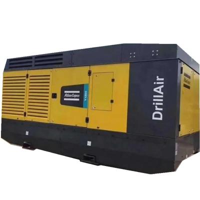 Y1200 Copco 15bar 38.6m3 Diesel Mobile Air Compressors 35 Bar 1363cfm Atlascopco Y1200 Cfm Compresor High Pressure - Thumbnail 4