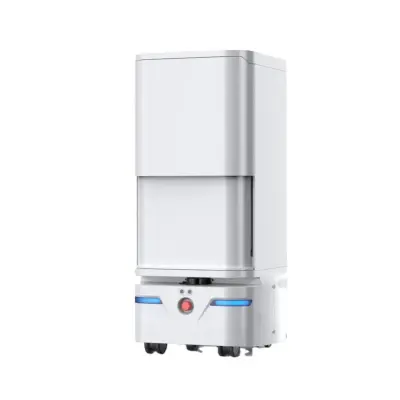 Intelligent Elevator Control UVC Self Disinfection Capability Hotel Delivery Robot - Thumbnail 2