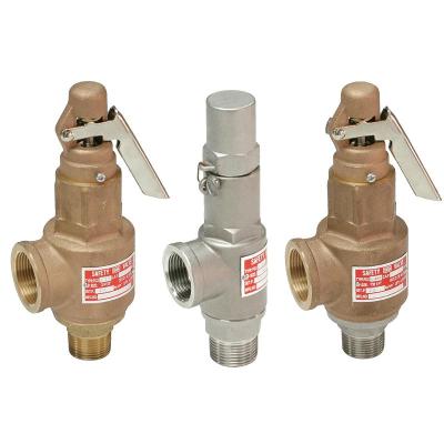 Pressure Relief Protection 16bar Brass Relief Safety Valves 1/2" for Heating System
