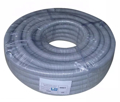 High Quality Flexible PVC Conduit Plastic PVC Corrugated Flexible Pipe for High Voltage Applications - Thumbnail 3