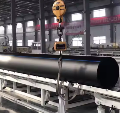 HDPE Pipe SDR17 PE100 DN110-800mm PN16/PN8 High Pressure Water Supply Plastic Tubes Over 50 Years Lifespan - Thumbnail 6