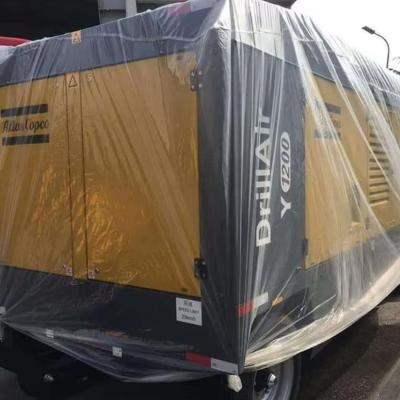 Y1200 Copco 15bar 38.6m3 Diesel Mobile Air Compressors 35 Bar 1363cfm Atlascopco Y1200 Cfm Compresor High Pressure - Thumbnail 3