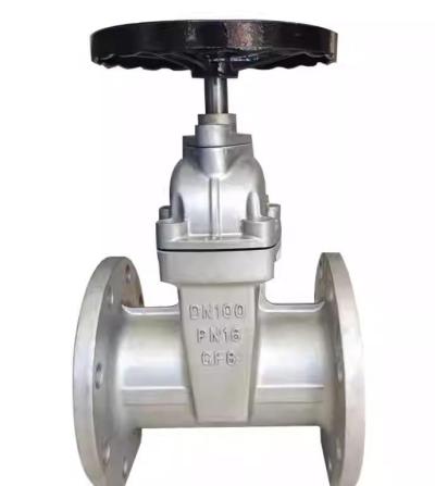 Z45X-16P Stainless Steel 304 Manual Soft Seal Non-Rising Stem Gate Valve ISO9001/CE Certified for Drinking Water Pump - Thumbnail 2