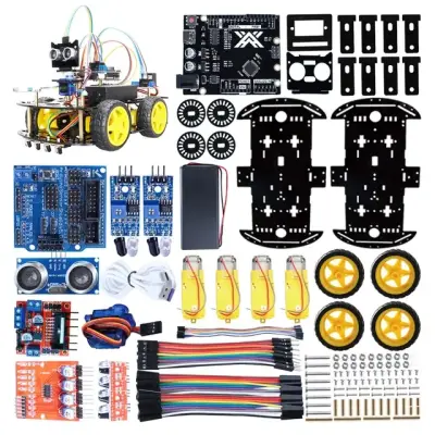 robot voiture arduino - Thumbnail 3